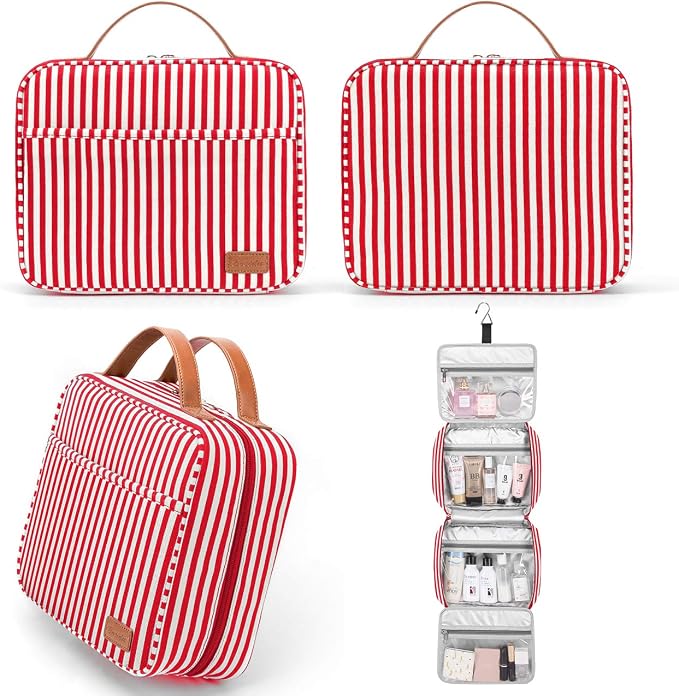 Hanging Travel Toiletry Bag, Large Capacity Cosmetic Travel Toiletry Organizer - Image 5