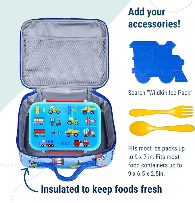 Wildkin Kids Insulated Lunch Box – Durable and Reusable - Image 5
