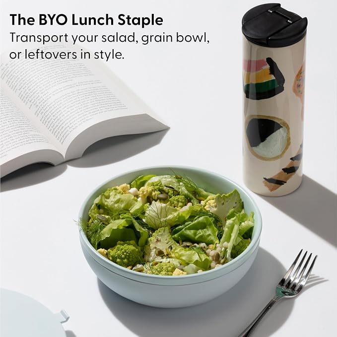 W&P Porter Ceramic Bowl Lunch Container w/ Protective Non-slip Exterior - Image 2
