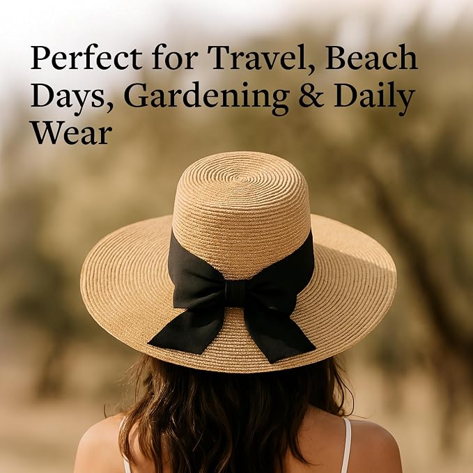 Wide Brim Sun Hat – UPF 50 Sun Protection Hat, Lightweight & Adjustable Hat - Image 6