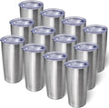 20oz Tumbler Bulk Stainless Steel Tumblers by AIANJI