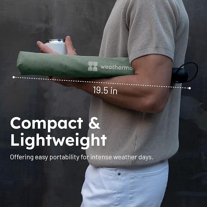 Weatherman Premium Collapsible Travel Umbrella - Image 8