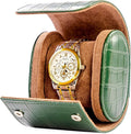 MR.OKAY Single Watch Travel Case-Classic Leather Watch Case by MR.OKAY
