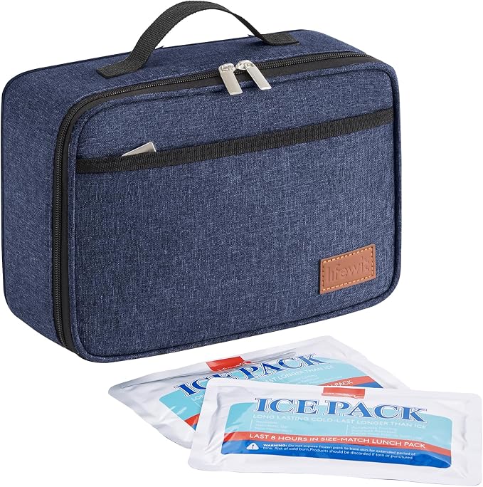 Lifewit Freezable Lunch Box, Insulated Reusable Lunch Bag by Lifewit