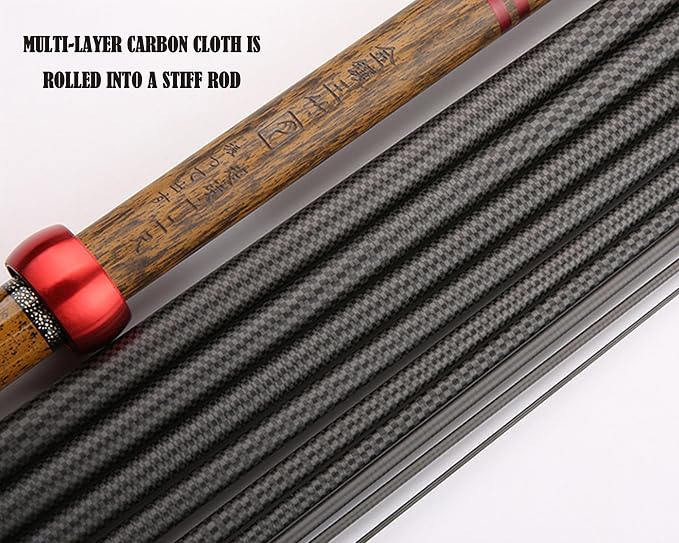 Telescopic Rod Kit Tenkara Fishing Rod Kit 20FT-Zoom Stream 4 Lengths - Image 5
