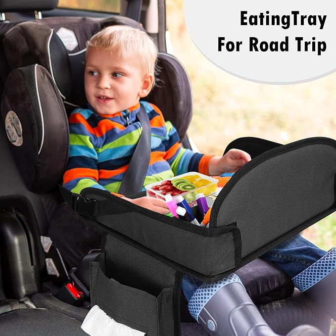 Kids Travel Tray for Toddler Car Seat, Lap Tray for Girl Activities - Image 10