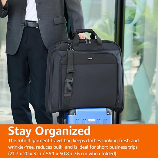 Amazon Basics 43" Premium Garment Bag - Image 6