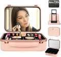 Lighted Makeup Case with Mirror by Unknown