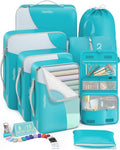 8 Set Packing Cubes for Travel, Gifts for Women Mom, Anti-Tearing Suitcase by OlarHike