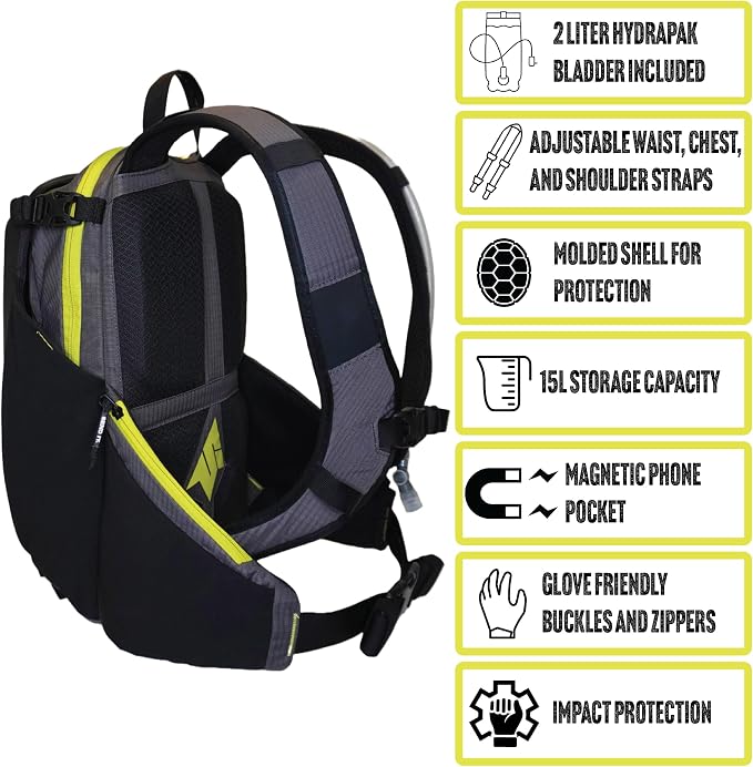 Send It Defender 15 Hydration Backpack - Image 2