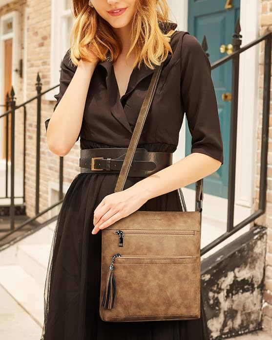 MASINTOR Crossbody Purses for Women, Adjustable Strap Shoulder Bag - Image 2