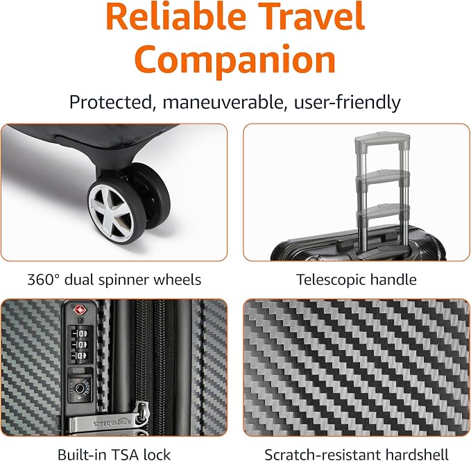 Amazon Basics 30-Inch Hardside Checked Luggage - Image 2