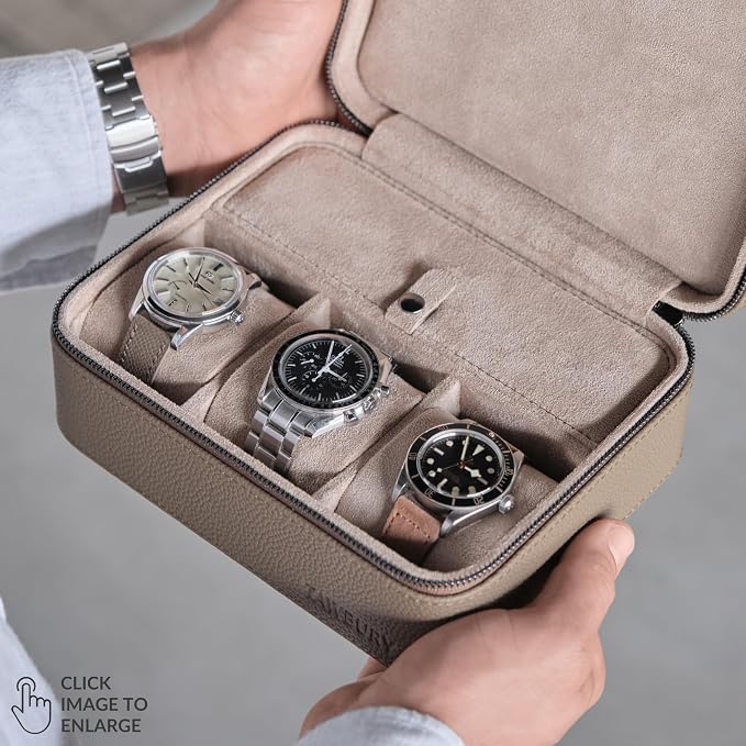 TAWBURY Luxury Leather Watch Box - Image 2