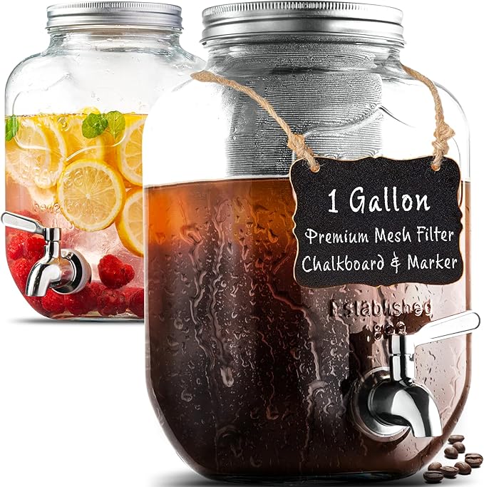 1 Gallon Cold Brew Coffee Maker by LERAZE