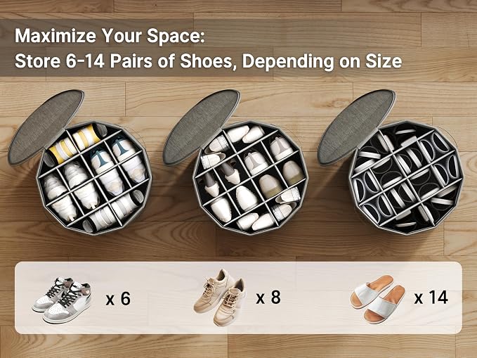 Vailando Shoe Organizer for Closet - Image 3