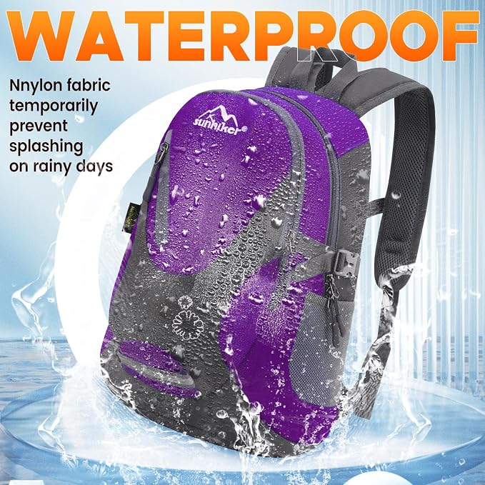 sunhiker Cycling Hiking Backpack Water Resistant Travel Backpack Lightweight - Image 4