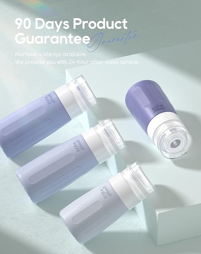 Morfone 16 Pack Silicone Travel Bottles Set - Image 6