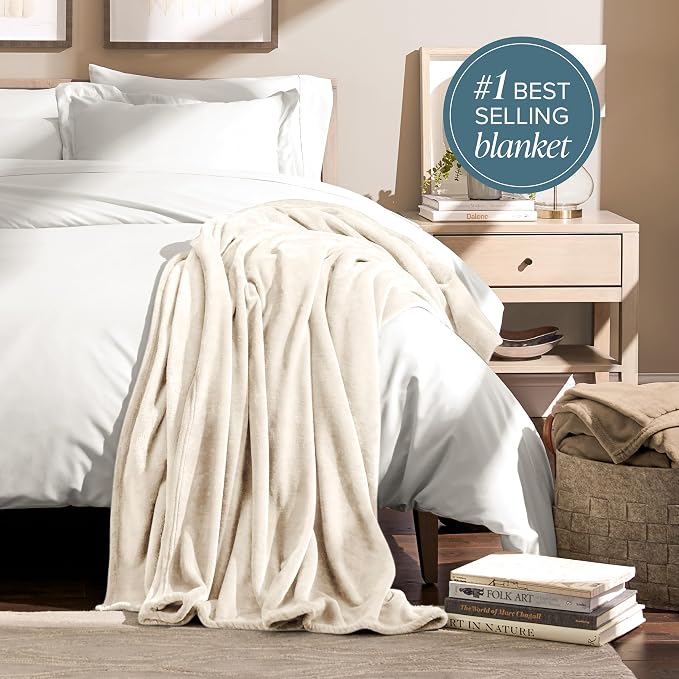 Bare Home Fleece Blanket - Image 2
