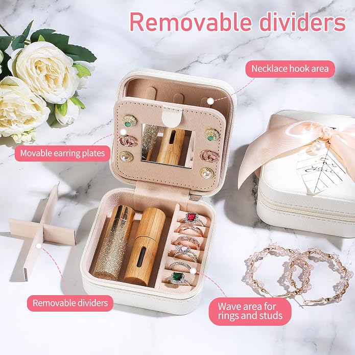 AYGXU Travel Jewelry Box for Women and Girls - Image 2