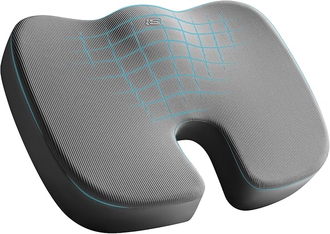 Skechers Memory Foam Seat Cushion, Office Chair Cushion by Skechers