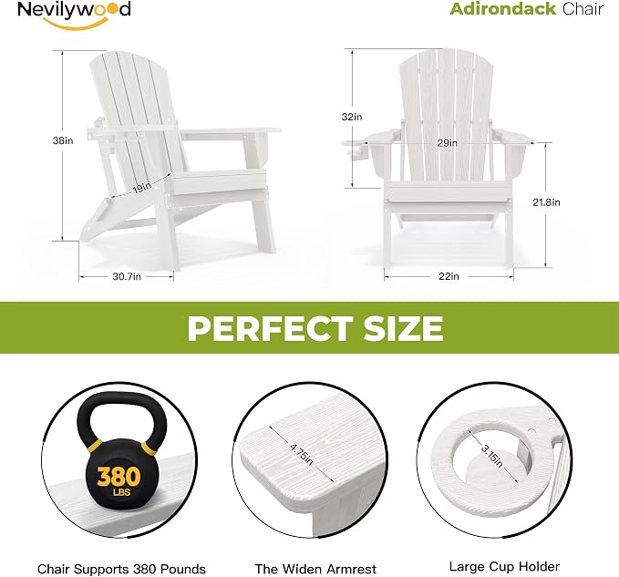 Folding Adirondack Chair - Image 2