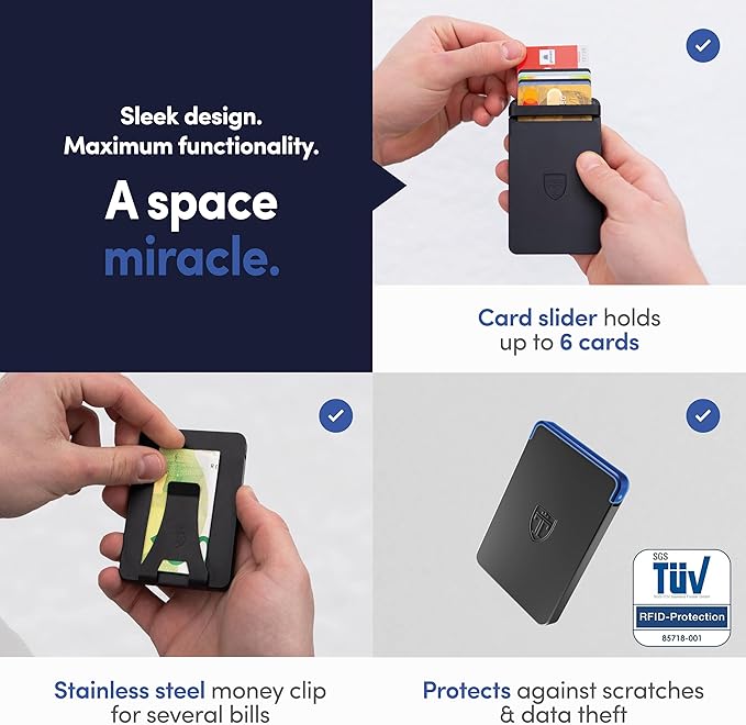 TRAVANDO SLYDE Aluminum Card Holder - Image 4