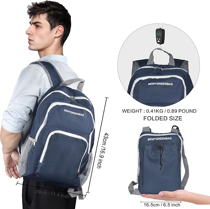 35L Foldable Waterproof Backpack - Image 5