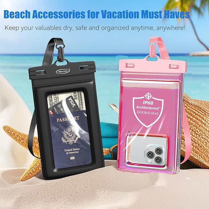 AiRunTech Waterproof Phone Pouch, Floating Waterproof Phone Case - Image 5