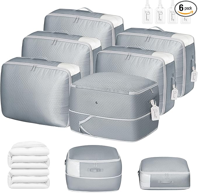 DIMJ Comforter Storage Bag 6 Pack by DiMJ