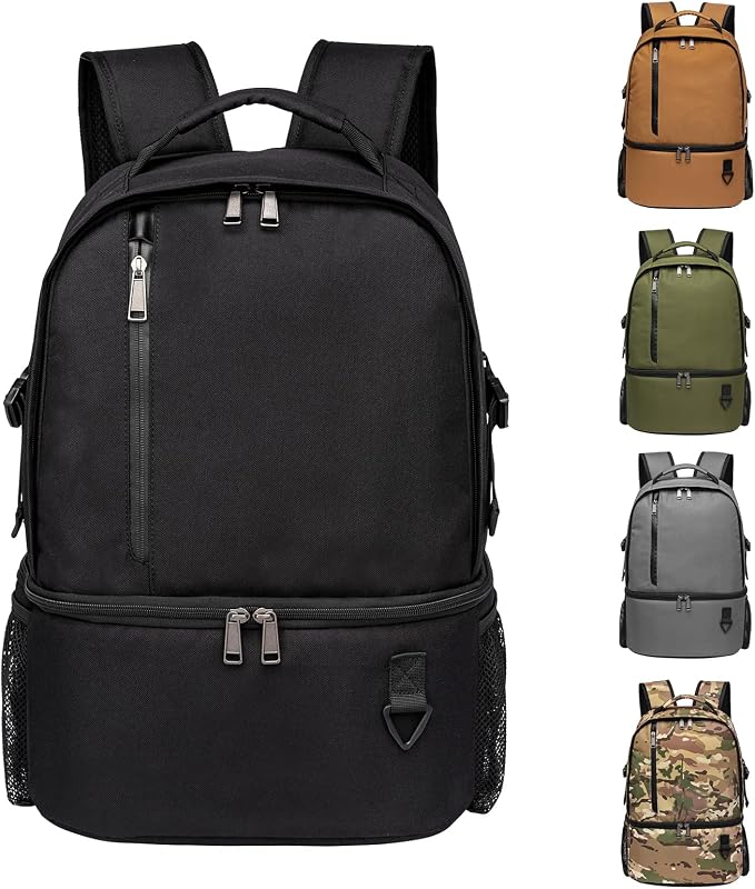 TUGUAN Insulated Cooler Backpack 38 Cans Double Deck Leakproof Lightweight Soft by TUGUANtravelgymbag