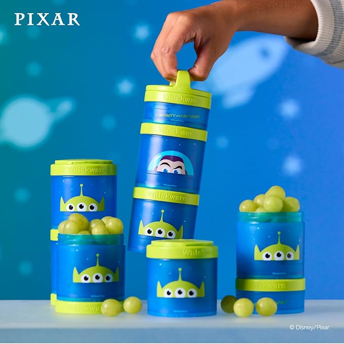 Whiskware Disney Pixar Stackable Polypropylene Snack Containers - Image 6