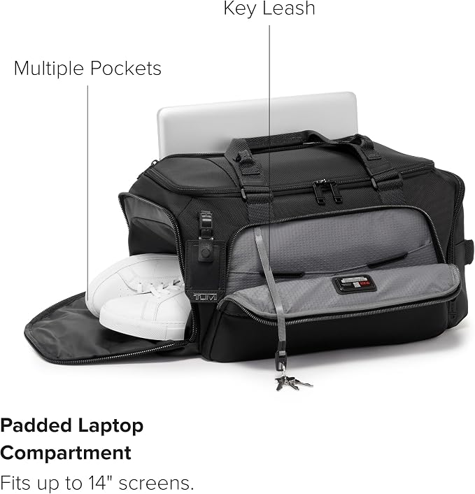 TUMI - Alpha Bravo Mason Duffel - Men's Weekender, Gym and Overnight Travel Bag - Image 3
