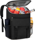 Cooler Backpack Soft Insulated Leak Proof 50 Cans Insulated Backpack Cooler by OCKLILY