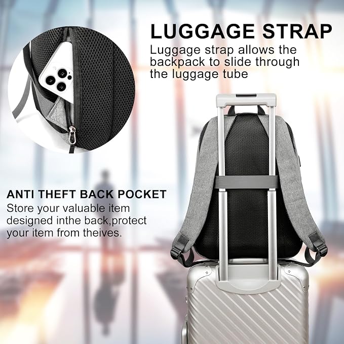 Backpack for School, Teen Backpack, Computer Bag - Image 6