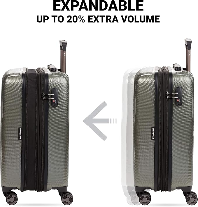 SwissGear 7272 Energie Expandable Hardside Luggage - Image 3
