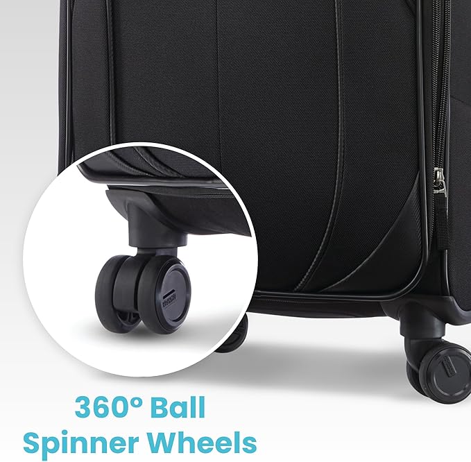 American Tourister 4 KIX 2.0 Expandable Softside Luggage - Image 5