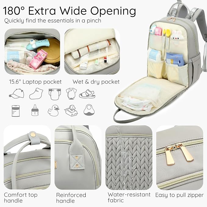 Diaper Bag Backpack - Image 4
