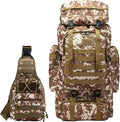 80L 2Pcs Hiking Backpack for Men by JUMAHEBackpack