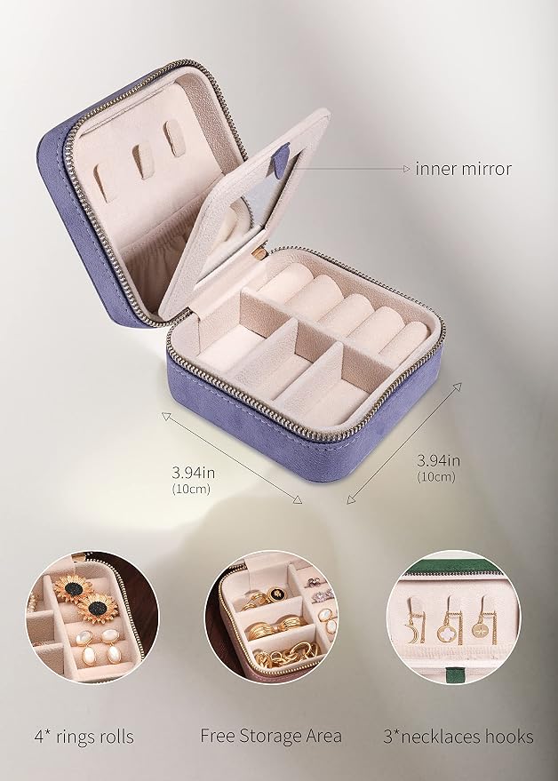 S.Leaf Mini Travel Jewelry Case - Image 5