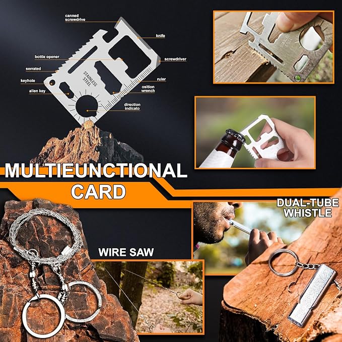 Gifts for Men Dad Him Birthday Christmas Fathers Day, Cool Gadget/Survival Gear - Image 5