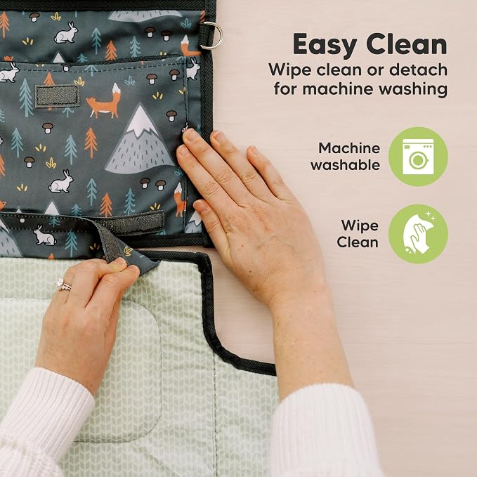 KeaBabies Portable Diaper Changing Pad - Image 6