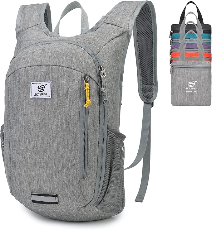SKYSPER Small Daypack 10L Hiking Backpack Packable Lightweight Travel Day Pack by SKYSPER