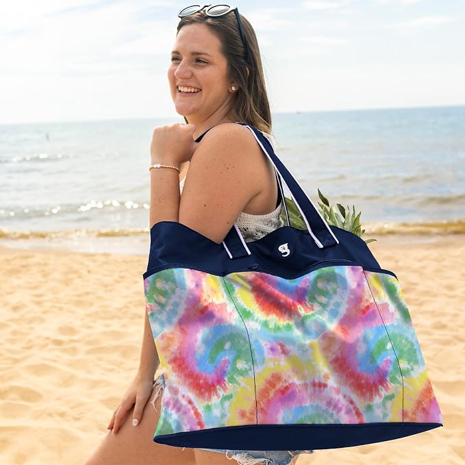 geckobrands Oversized Beach Tote – Large and Stylish Beach Bag - Image 5