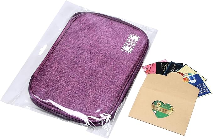 SELLYFELLY Travel Electronics Organizer Portable Cable Organizer Bag - Image 9