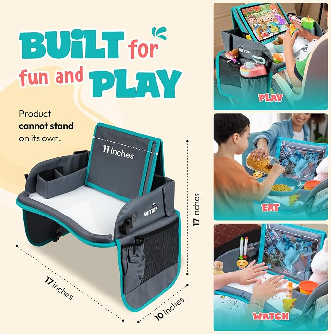 Kids Travel Tray with Dry Erase Board - Image 7