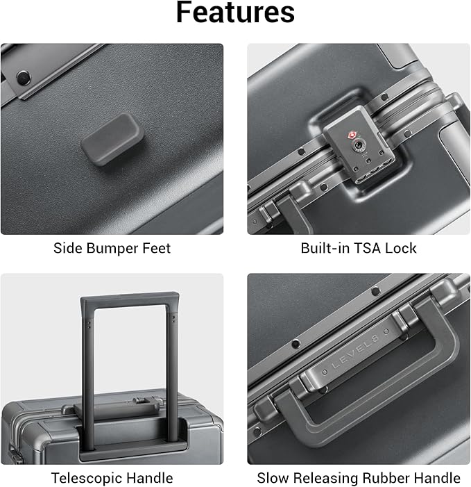 LEVEL8 Zipperless Checked Luggage - Image 7