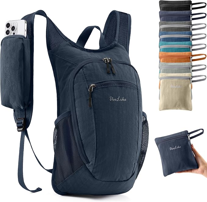 10L Small Hiking Backpack Travel Daypack Lightweight Packable Back Pack by Uselike