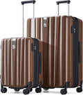 Hanke Expandable Hard Shell Luggage Sets 2 piece Carry on Luggage by Hanke