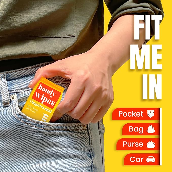 Mini Travel Wipes - Image 2