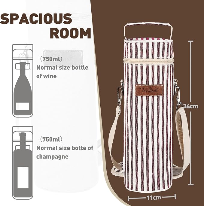 Tirrinia Single Wine Cooler Bags - Image 3